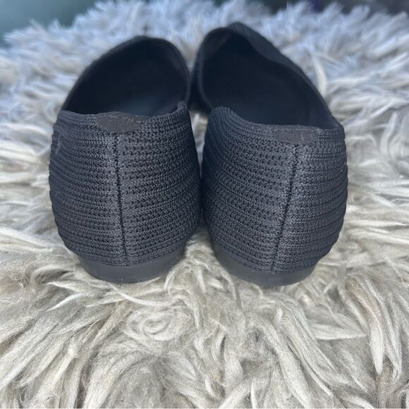 Vivaia Melia black pointed toe knit ballet flats women’s shoe size 8 - Picture 9 of 11